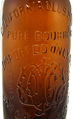 California Clubhouse bourbon, 1872-74