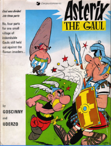 Cover of my edition of "Asterix the Gaul"