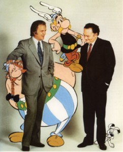 Uderzo, Goscinny, Obelix, Asterix and Dogmatix