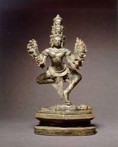 Hevajra bronze, Angkor period, late 12th c.-early 13th c., Cambodia