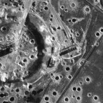 Peenemunde in Mecklenburg-Vorpommem, Germany, site of Doodlebug bomb factory after bombing, 1944