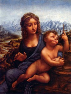 Madonna of the Yarnwinder, Leonardo da Vinci, 1501
