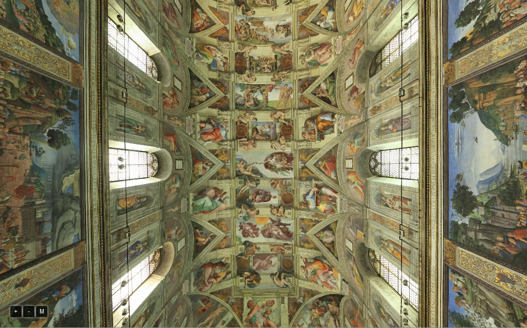 The History Blog Blog Archive See The Sistine Chapel Up