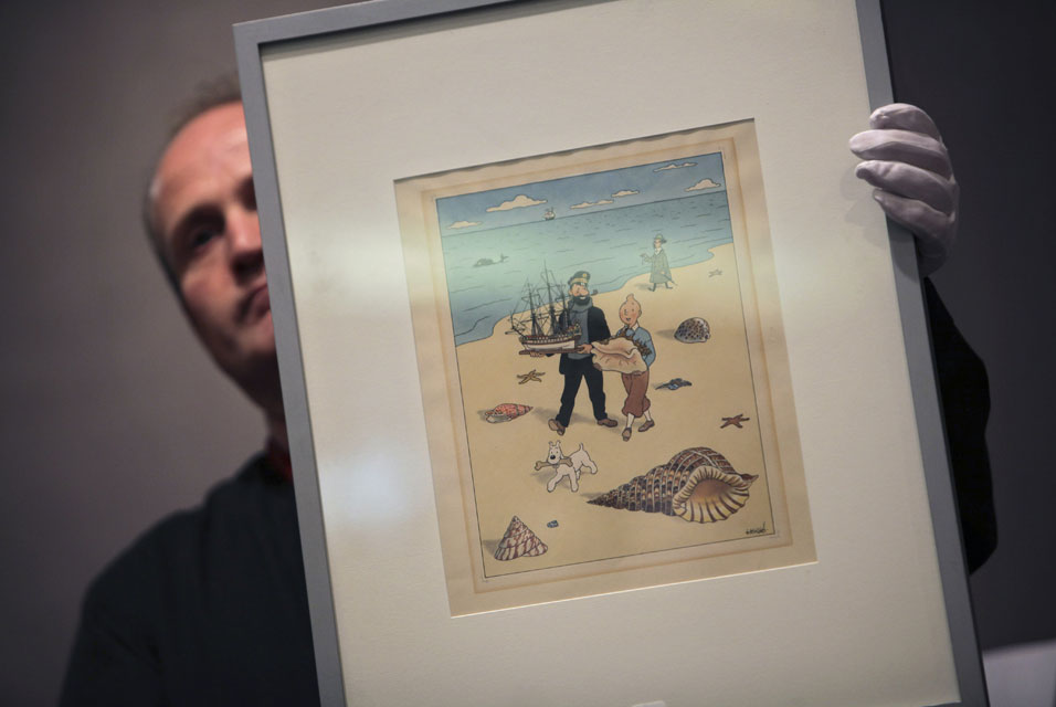 Sold at Auction: Louis Vuitton, Louis Vuitton Monogram Tintin