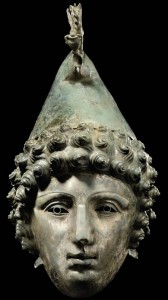 Roman bronze cavalry helmet and mask, 1st - 2nd c. A.D.