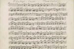 Page of Vivaldi's "Il Gran Mogul" from the National Archives of Scotland