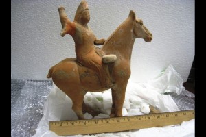 Tang Dynasty horse and rider