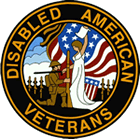 DAV emblem, inspired by "Columbia" certificate and officially authorized by Wilson and Blashfield