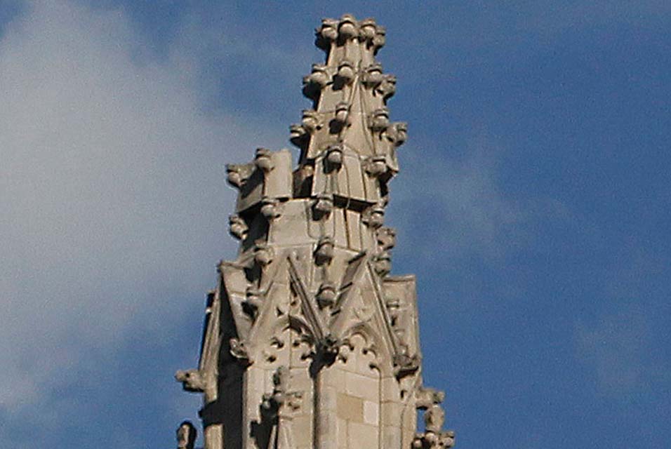 Washington National Cathedral pinnacle askew That's not an outlandish 