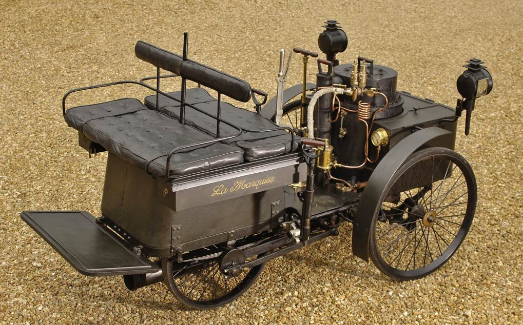  an 1884 De Dion Bouton et Trepardoux DosaDos Steam Runabout 