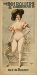Burlesque performer Nettie Barton, 1899