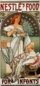 Nestlé's Food for Infants by Alfons Mucha, 1897