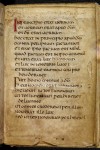 The first page of the Gospel of John in the St. Cuthbert Gospel