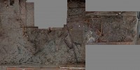 Excavation composite, collapsed platform