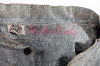"Ruth G.H." stitched into the collar