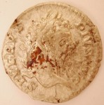 Septimius Severus silver denarius, 190s A.D.