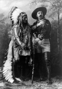 Sitting Bull and Buffalo Bill, 1895