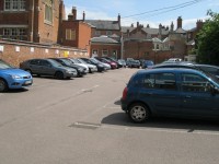 Leicester City Council parking lot