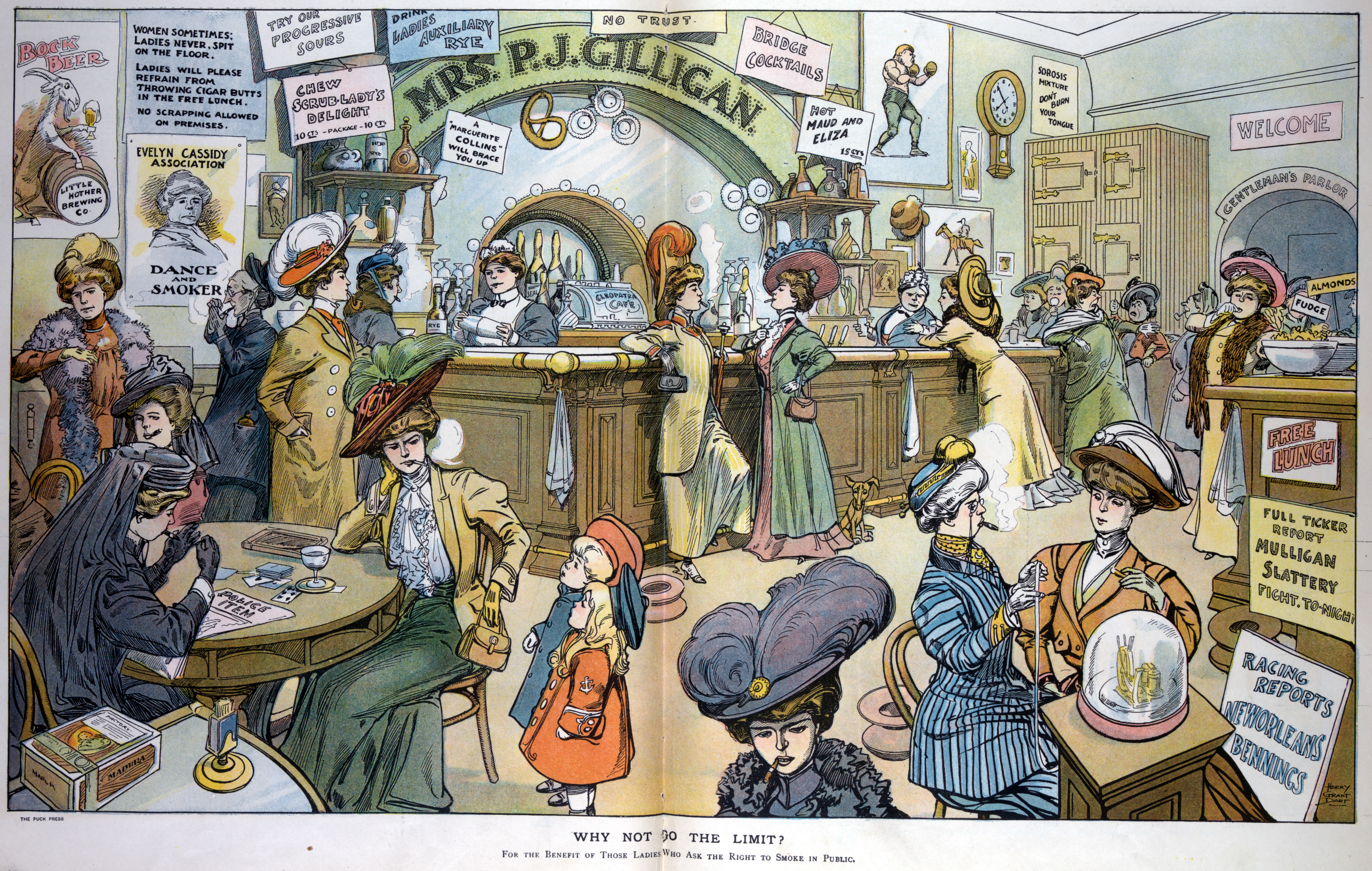 Smoking, women's rights and a really great fake bar – The History Blog