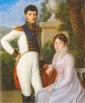 Portrait of Jérôme Bonaparte, King of Westphalia, and Queen Catharina, by Sebastian Weygandt, 1810