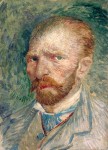 Self-Portrait by Vincent van Gogh, winter of 1886-7