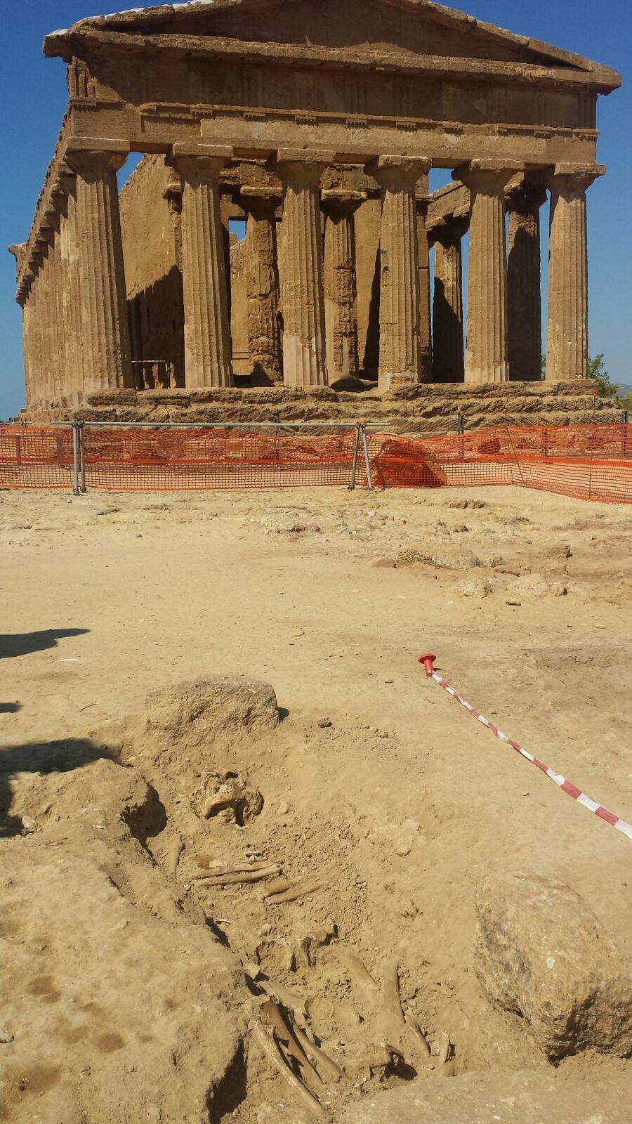 7th c. skeletons unearthed at Temple of Concordia – The History Blog