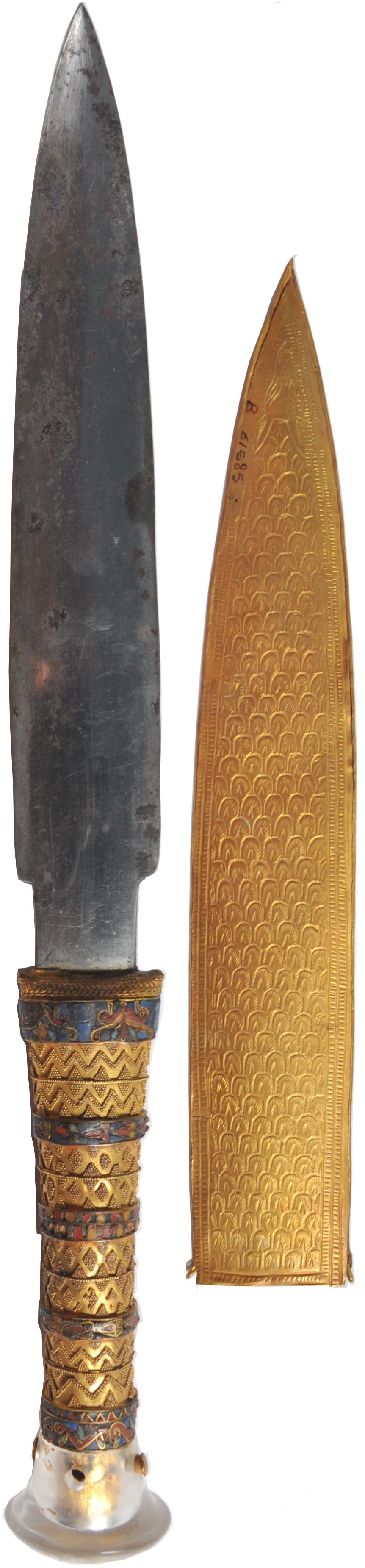 Tutankhamun's knife was 'made from meteorite iron' - BBC News