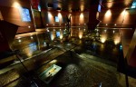 Foundations of Coppergate's Viking streets under the museum floor. Photo by Anthony Chappel-Ross courtesy the Jorvik Viking Centre.