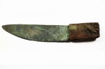 Massasoit Ousamequin's knife, recovered artifact to be reburied. Photo courtesy the  Wampanoag Confederation.