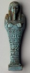 Shabti of Pa-di-Neith acquired by Florence Nightingale in Eygpt, 1850. National Museums Liverpool.