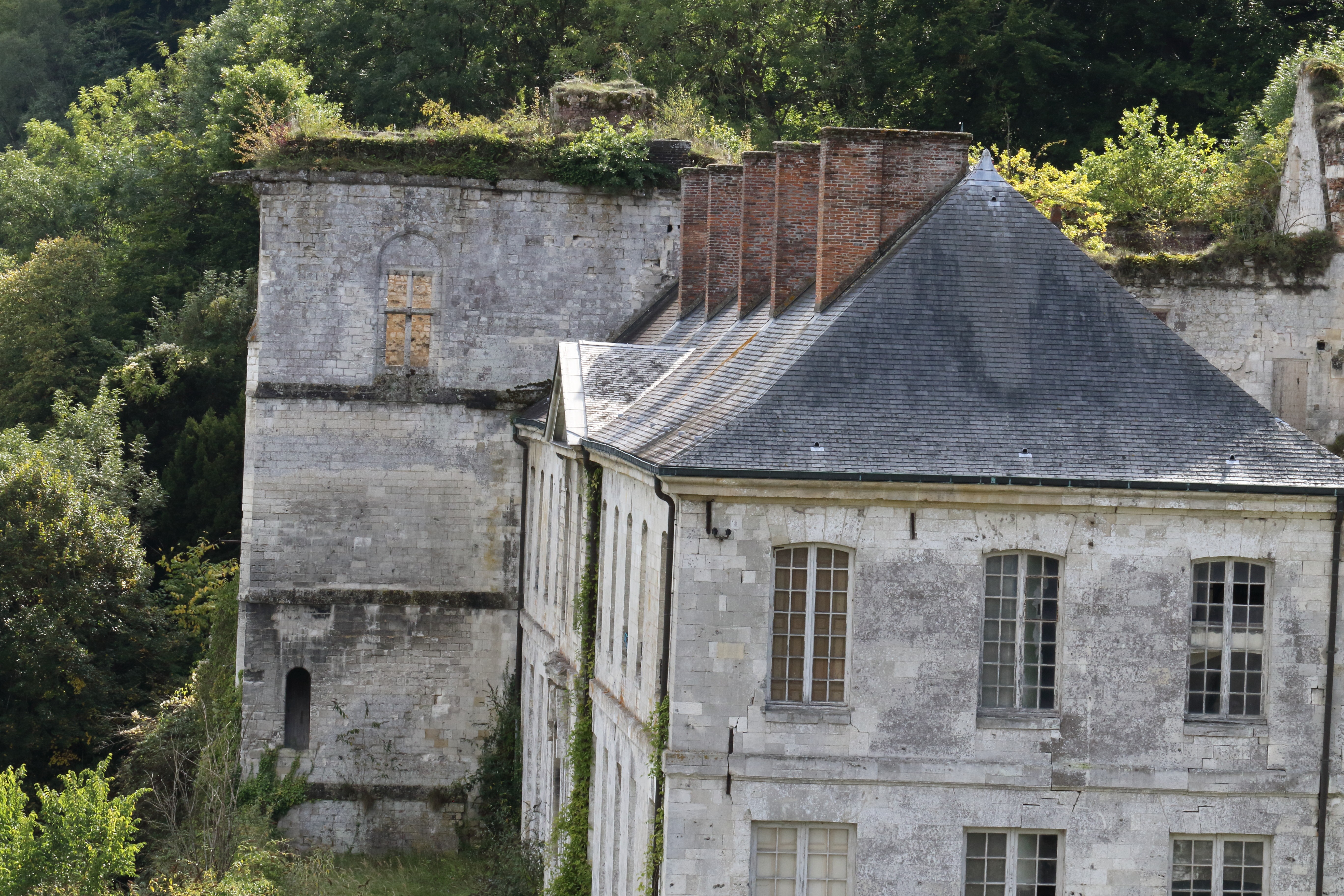 The Footballers and forgotten château de Tancarville – a story of heritage  in danger - Normandy Then and Now