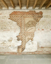 Panel of mosaic from a Roman villa at Dewlish, Dorset, second half of the 4th century A.D. Photo courtesy Edward Hurst.