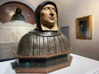 Terracotta bust of Girolamo Savonarola, late 15th/early16th c., by Fra' Mattia della Robbia. Photo courtesy Ministero della Cultura Direzione regionale musei della Toscana.
