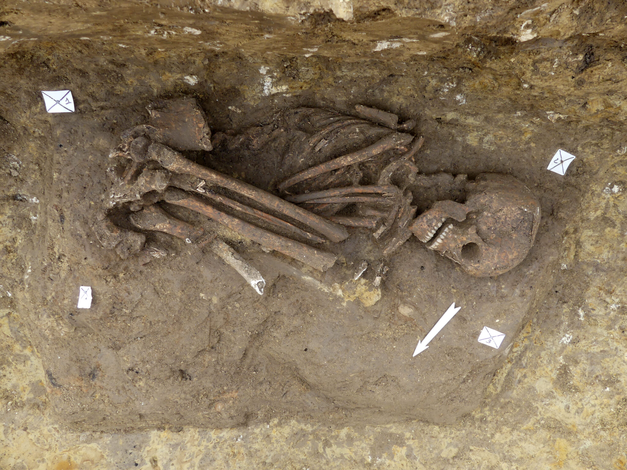 Unique Neolithic, Bronze Age burials, structures found in France