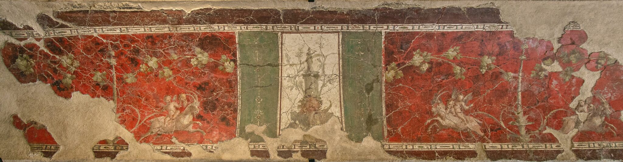 Frescoed domus under Baths of Caracalla opens