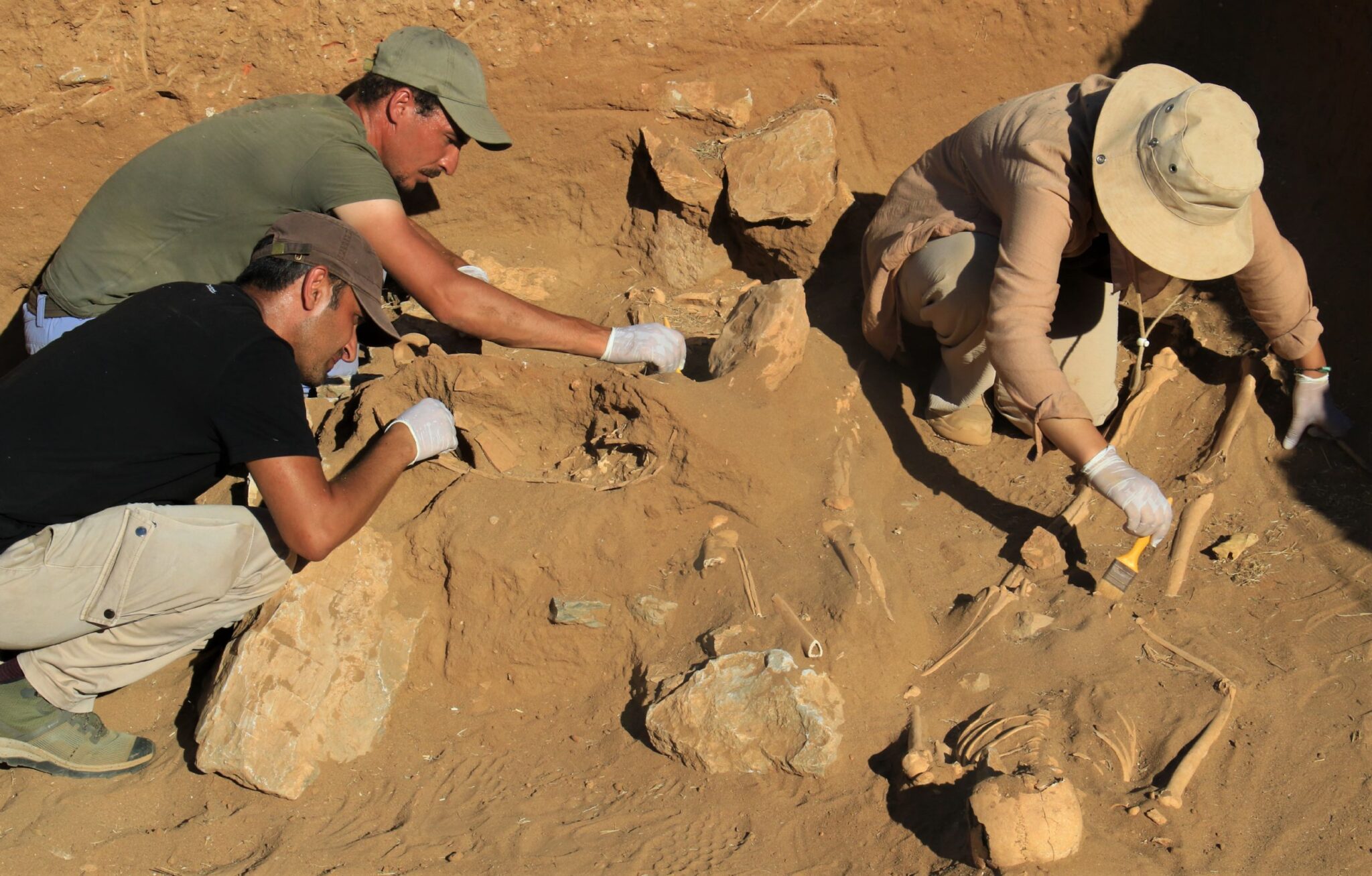 Infant jar burial found in ancient Anemurium