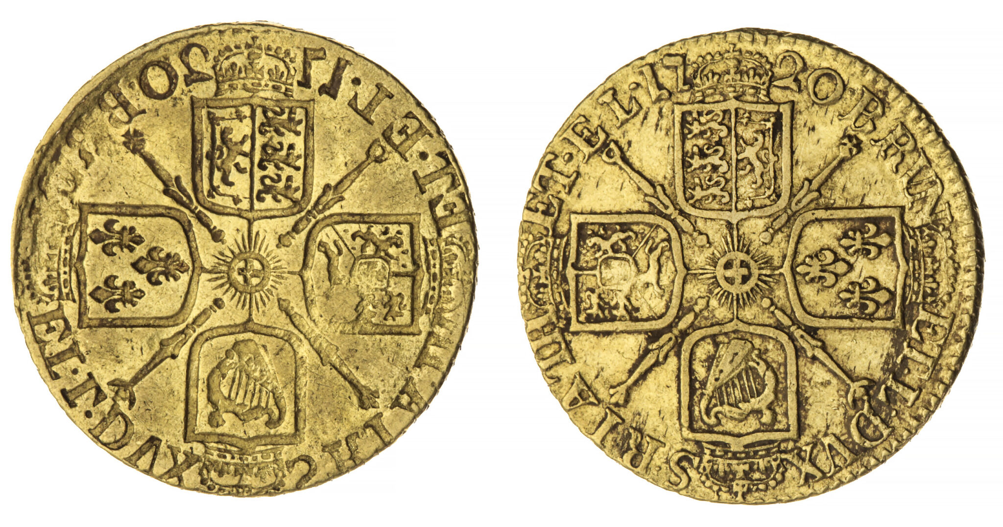 Gold coin hoard dispersed at auction