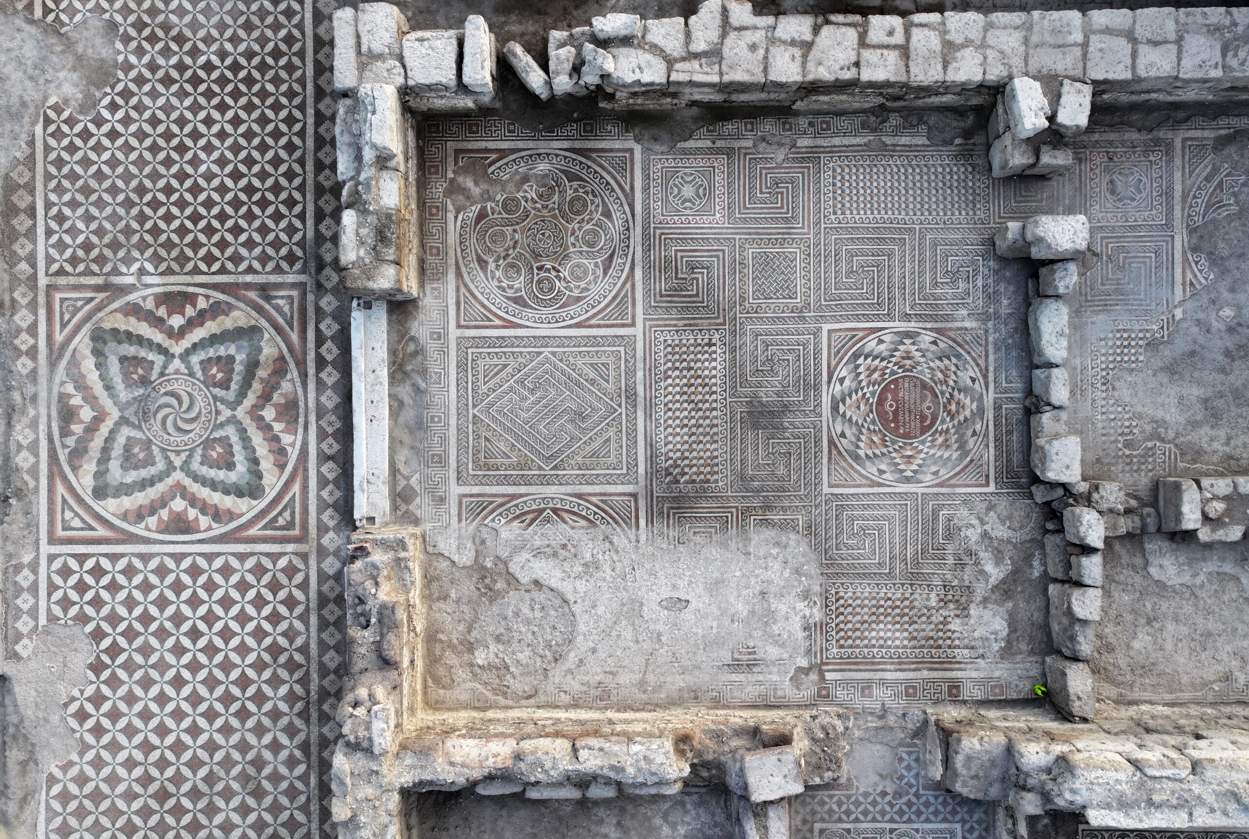 Largest mosaic floor in Anatolia keeps getting larger