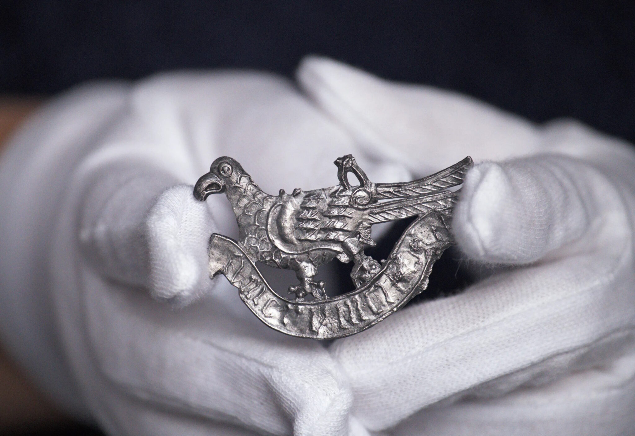 Medieval love token found under Gdańsk port crane