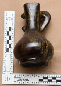 Okinawan pottery jug. Photo courtesy FBI Boston.