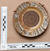 Okinawan plate. Photo courtesy FBI Boston.