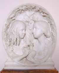 Detail of double portrait. Photo courtesy Buscot Park.