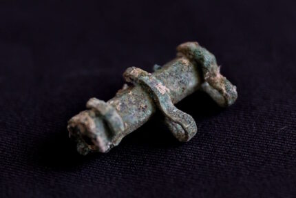 Copper amulet container. Photo courtesy Andalou Agency.