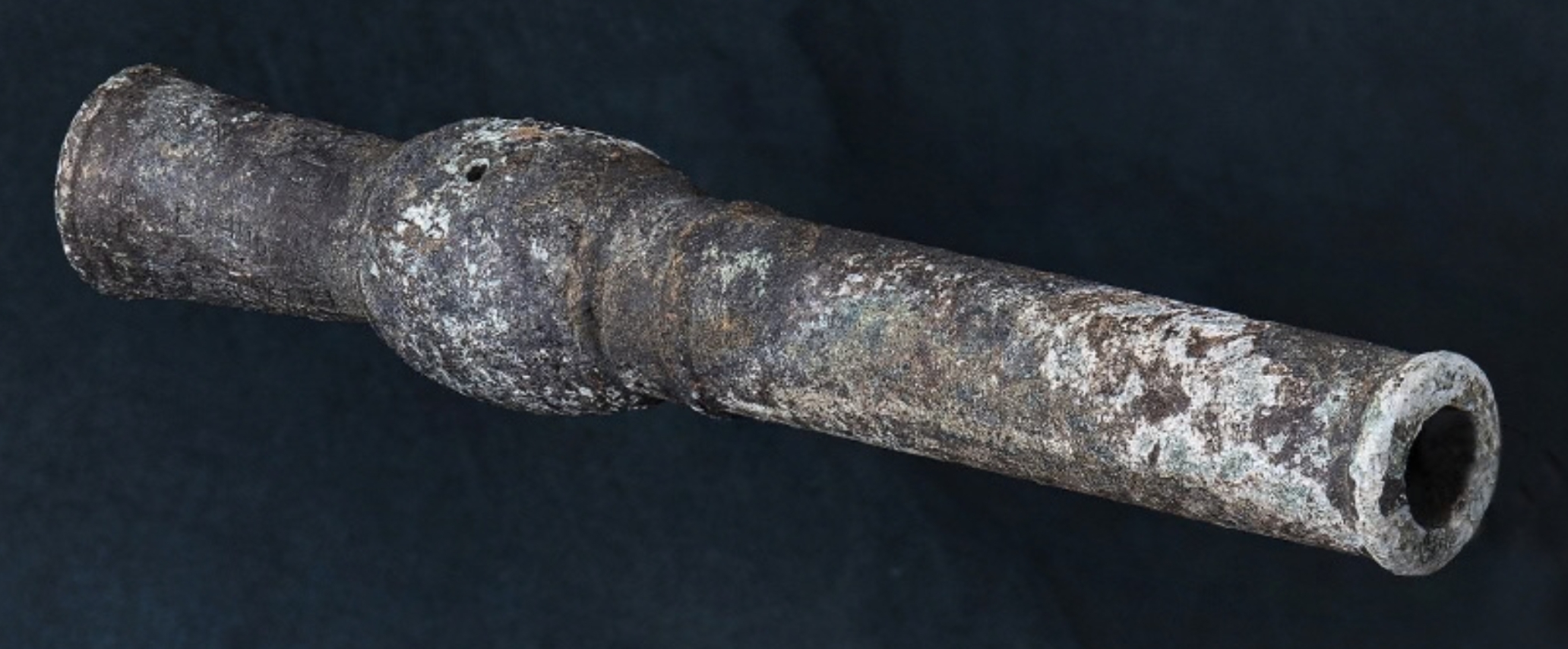 Hwangja Hwatong, muzzle view. Photo courtesy National Naju Institute of Cultural Heritage.