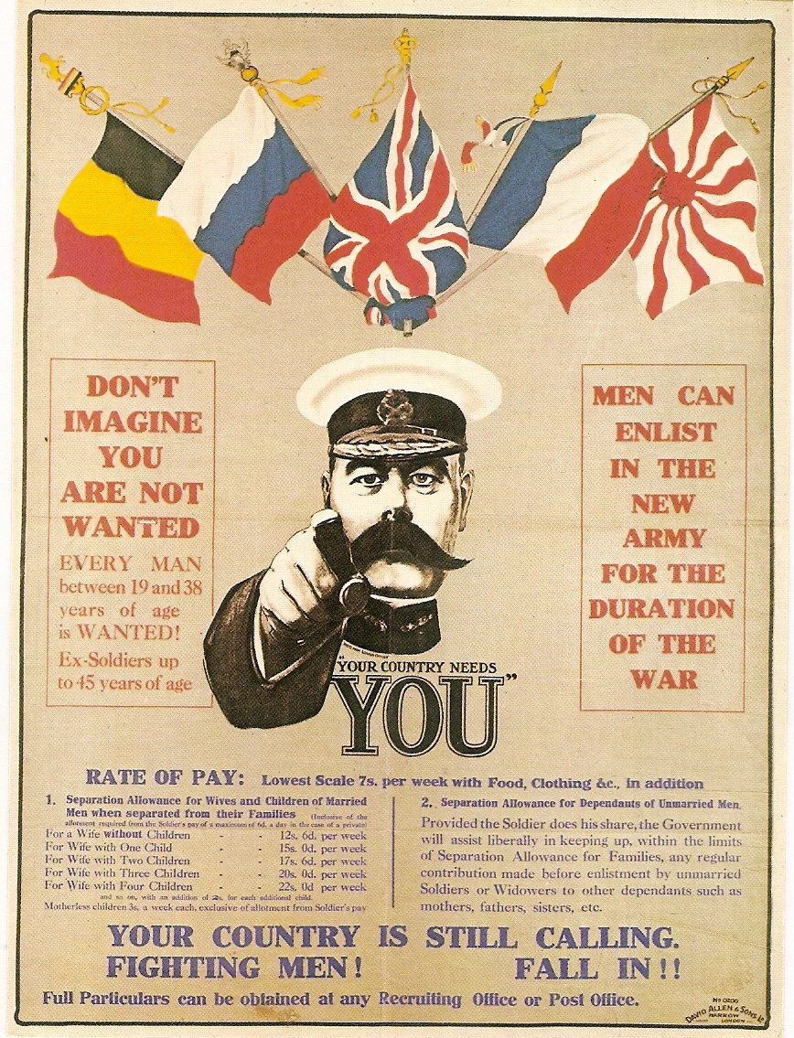 Iconic WWI Kitchener poster sells for $37,000 – The History Blog