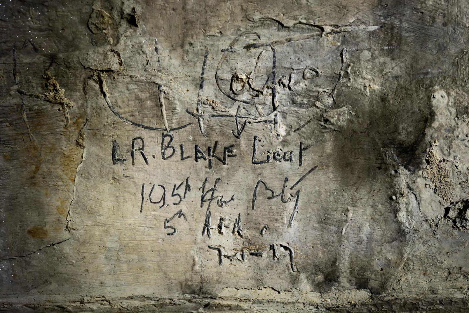 The History Blog » Blog Archive » More about WWI graffiti in Naours caves