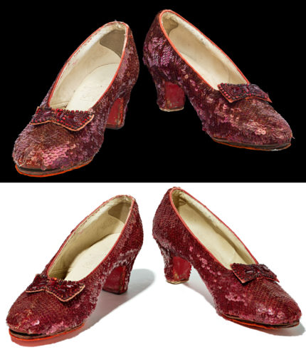 Ruby Slippers conserved, reunited – The History Blog